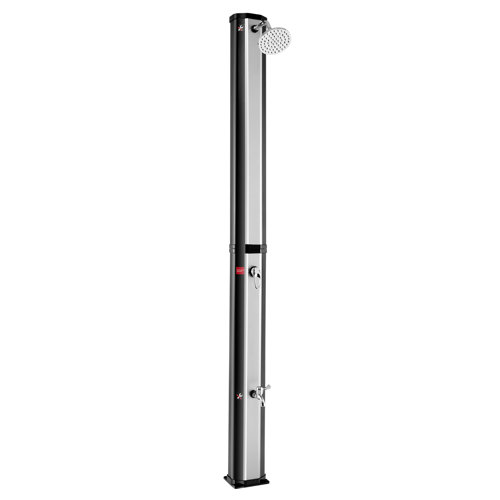 Costway 85.5" H Solar Powered PVC Freestanding Outdoor Shower & Reviews